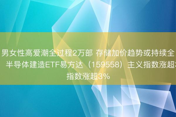 男女性高爱潮全过程2万部 存储加价趋势或持续全年，半导体建造ETF易方达（159558）主义指数涨超3%
